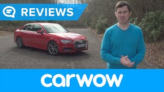 Audi A4 Saloon 2018 review  Mat Watson Reviews [upl. by Chase812]