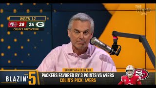 THE HERD  Colin Cowherd CONFIDENT 49ers Will BEAT Green Bay Packers  NFL [upl. by Aniaz]