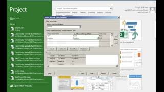 MS Project Importing data from excel to MS Project [upl. by Ahseinaj894]