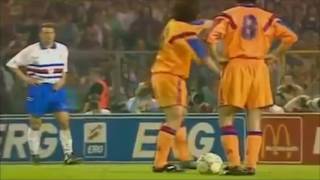 Goal  Ronald Koeman European Cup final 1992 [upl. by Devlen]