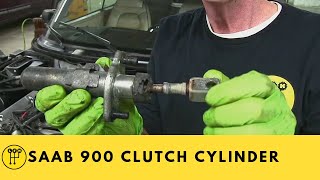 Saab 900 Clutch Repair [upl. by Inavoj]