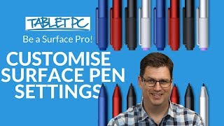 How to change your Surface Pen Settings [upl. by Nnylhsa]