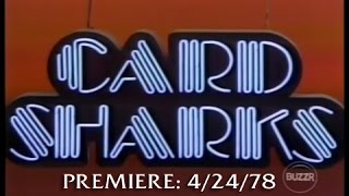 Card Sharks 42478  Premiere episode  Susan vs Mark [upl. by Eulalie]