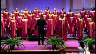 The Central State University Chorus singing God Cares [upl. by Toth]