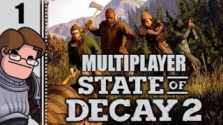 Lets Play State of Decay 2 Multiplayer Part 1  Welcome to Camp Osprey [upl. by Aicekan586]