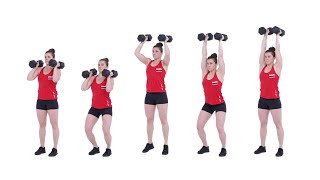 The Dumbbell Push Jerk [upl. by Rabi]