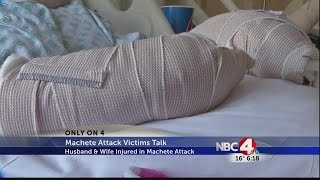 Machete attack victim speaks [upl. by Clabo928]