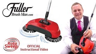 Roto Sweep™ by Fuller Brush Co® Official Instructional Video [upl. by Eikcim697]