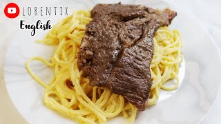 Pasta with Peruvian Huancaina sauce I Lorentix [upl. by Enyleuqcaj]