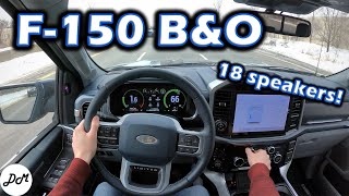 2021 Ford F150 – BampO Unleashed Sound System Review [upl. by Grew]