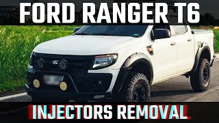 Ford Ranger T6 Injectors Removal [upl. by Atla]