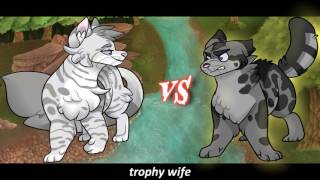 Silverstream VS Millie Epic Rap Battles of Warriors 8 [upl. by Atteroc]