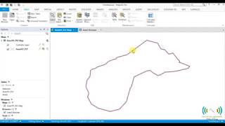 8 MapInfo Pro  Creating Features using CSV coordinate File [upl. by Drofla]