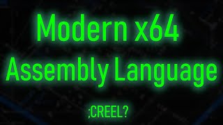 Modern x64 Assembly 1 Beginning Assembly Programming [upl. by Sousa]