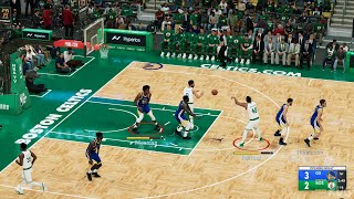 NBA 2K22  Golden State Warriors vs Boston Celtics  Gameplay PS5 UHD 4K60FPS [upl. by Dodwell670]