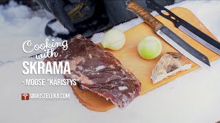 Cooking With Skrama EP3 Moose quotKäristysquot [upl. by Aleydis]