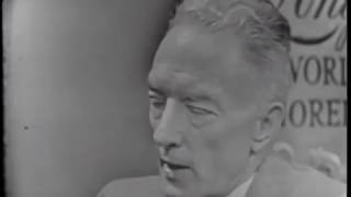 Admiral Byrd Full Interview  Operation Highjump LONGINES CHRONOSCOPE WITH RICHARD E BYRD [upl. by Adnama836]