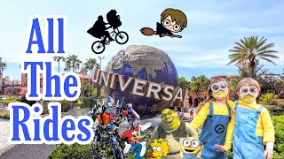 All the Rides at Universal Studios Orlando  What Rides are at Universal Studios Orlando [upl. by Edie]