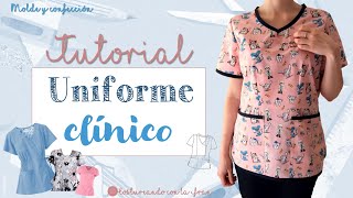 Cómo hacer un UNIFORME CLÍNICOQUIRÚRGICO ♥ [upl. by Arther148]