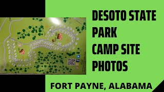 DeSoto State Park Campground Camp Site Photos [upl. by Bulley]