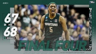 Duke vs Michigan State Spartans advance to 2019 Final Four [upl. by Louanne966]