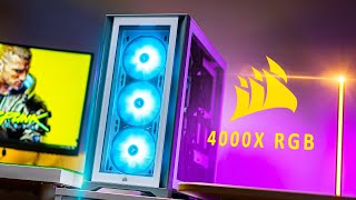 Theyre BACK  CORSAIR 4000X RGB Case Review [upl. by Esli787]