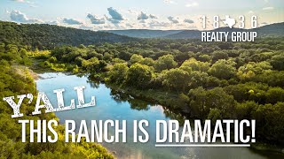 880± AC LIVE WATER TEXAS HILL COUNTRY RANCH FOR SALE [upl. by Rivera438]