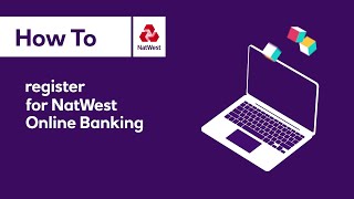 How to set up and register for Online Banking NatWest [upl. by Anauqat]