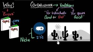 Variation amp its importance  How do organisms reproduce  Biology  Khan Academy [upl. by Chung514]