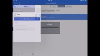 Importing Exporting and Backing up Your Data in Notability [upl. by Ilrebmik]