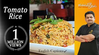 Venkatesh bhat makes Tomato rice  thakkali sadam recipe in tamil  how to make tomato rice [upl. by Hines]