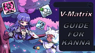 OUTDATED MapleSEA  Kanna VMatrix Guide [upl. by Lyrehc]