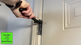 How To Fix A Sticky Exterior Door  3 Easy Fixes [upl. by Hasen]