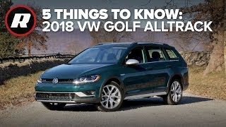 2018 VW Golf Alltrack 5 Things to Know [upl. by December]