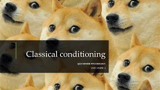 Classical Conditioning [upl. by Emera]