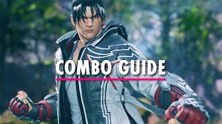 JIN KAZAMA Combo Guide  TEKKEN 8 [upl. by Saleme]