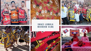 Swazi Lobola Weekend Vlog Part 1  Traditional Wedding  South African [upl. by Nahbois816]