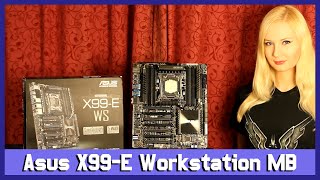 Asus X99E WS  The Ultimate Workstation Motherboard [upl. by Ettellocin]