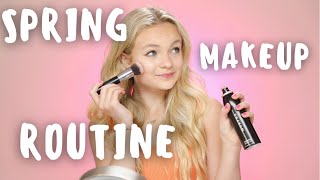 My Spring Makeup Routine  Pressley Hosbach [upl. by Eolande]