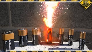 4 Experiments with Batteries We Explores Battery Explosion Battery Blast amp More In This Experiment [upl. by Irab762]