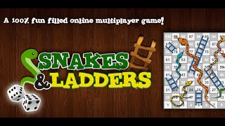 Snakes amp Ladders Online Multiplayer Game [upl. by Dinny]