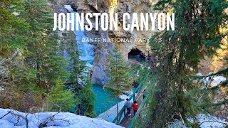 Johnston Canyon Trail  Banff National Park [upl. by Tnomel]