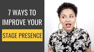 Stage Presence for Singers  Tips for Performing on Stage [upl. by Margarethe]