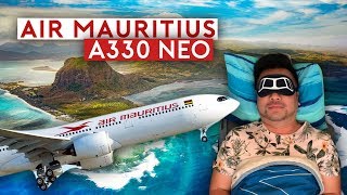 Air Mauritius Airbus A330neo Flying Experience [upl. by Eetnod]