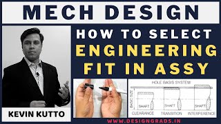 How to choose Engineering Fit  LIMIT FIT amp TOLERANCE [upl. by Morice537]