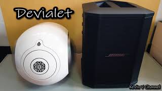 Devialet Phantom Silver vs Bose S1 Pro  SOUND TEST NO 17 [upl. by Iahk]