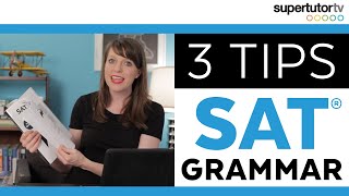 SAT® Grammar Tips Crush the Writing and Language Section of the Test [upl. by Hisbe]