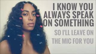 Solange  Dont Wish Me Well Lyrics [upl. by Almena]