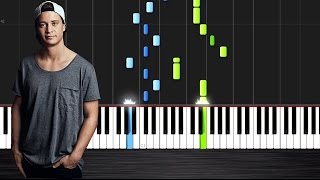 Kygo  Firestone  Piano CoverTutorial by PlutaX  Synthesia [upl. by Sotsirhc]