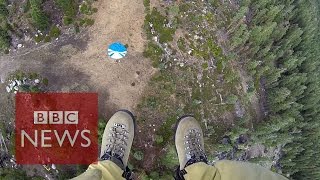 Smokejumpers Into fire with Californias elite firefighters  BBC News [upl. by Einnahpets]